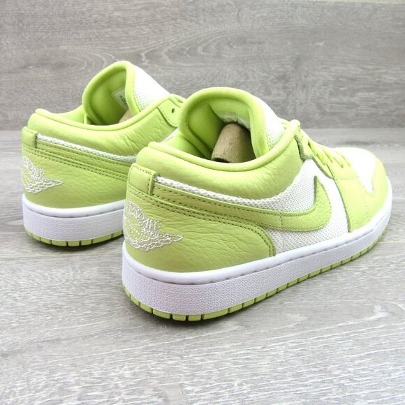 Air Jordan 1 Low SE Summit White Limelight Womens Size 8.5 NEW - Picture 7 of 14